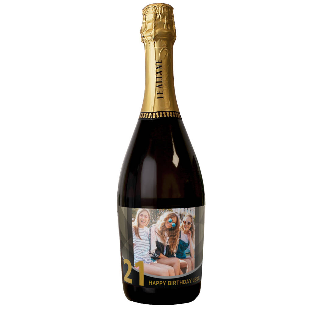 Birthday Gifts Personalised Prosecco