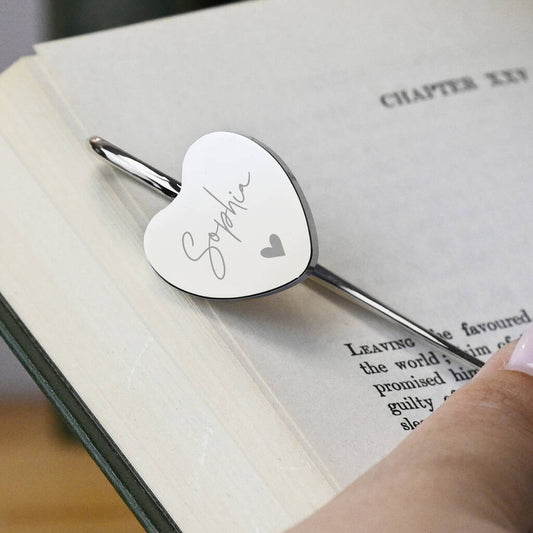 Book Lover Gifts Personalised Bookmark
