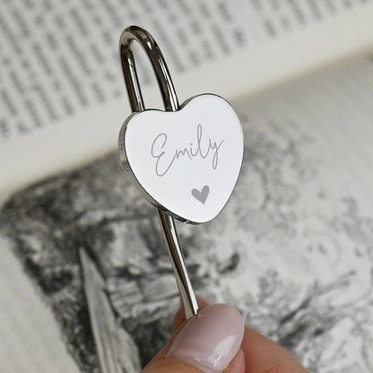 Book Lover Gifts Personalised Bookmark