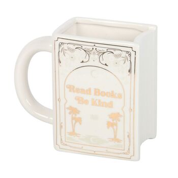 Book Lovers Gift Book Shaped Mug
