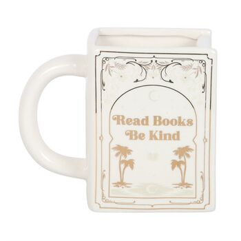 Book Lovers Gift Book Shaped Mug