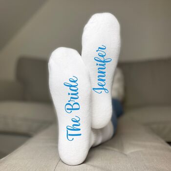 Bride Socks Personalised Hen Do And Wedding Gifts