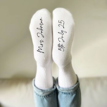 Bride Socks Personalised Hen Do And Wedding Gifts