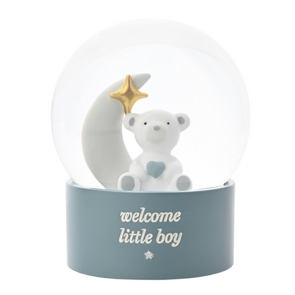 Bambino 'Welcome Little Boy' Water Globe