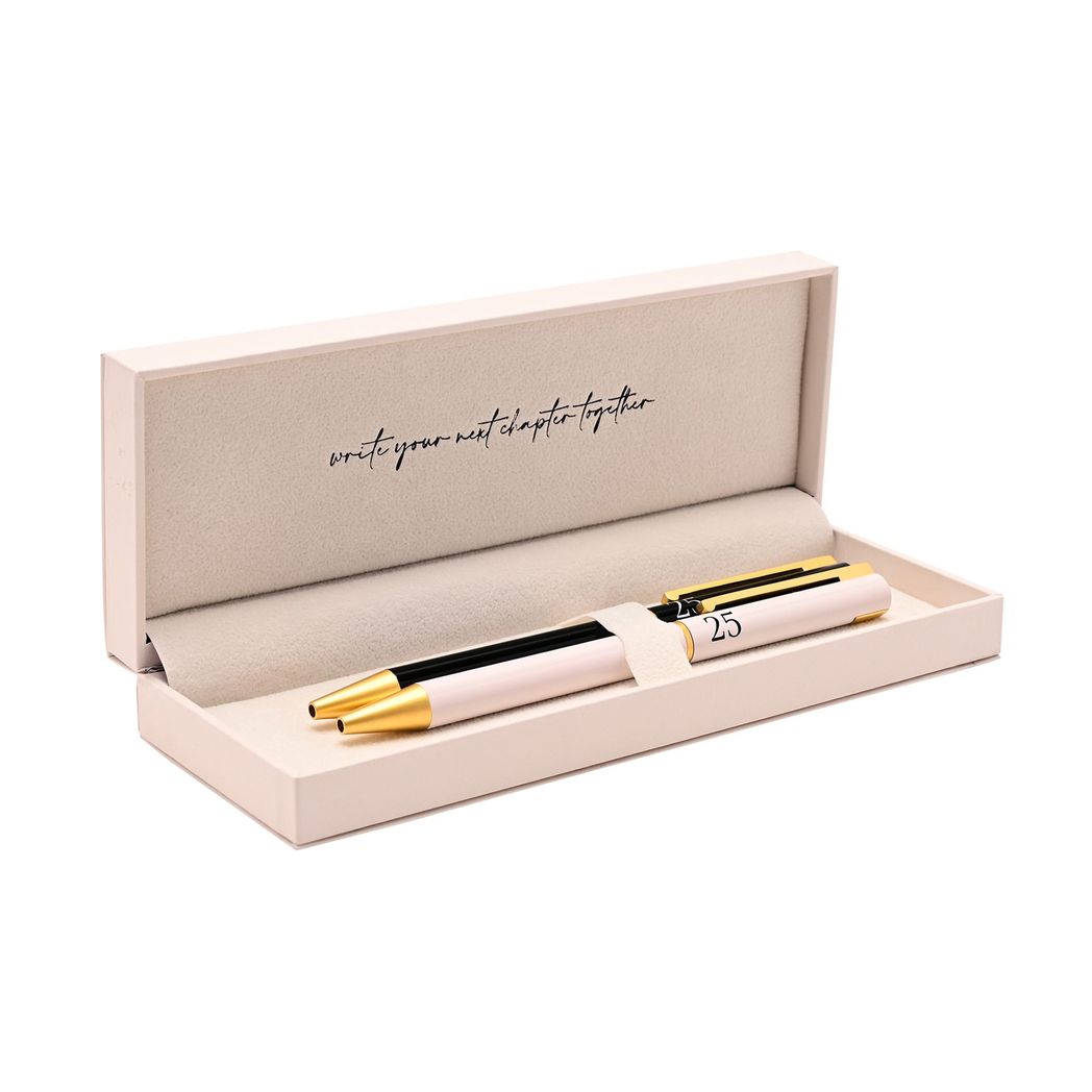 Amore Set of 2 Pens - 25 Years Together
