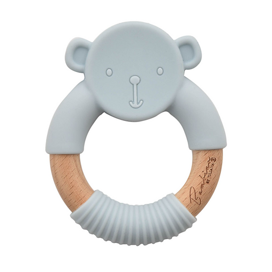 Baby Teddy Teether Blue