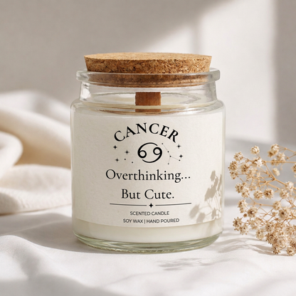 Cancer Zodiac Candle
