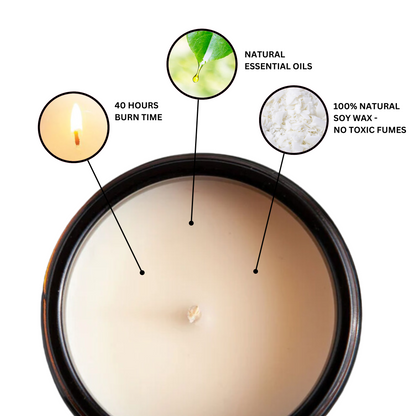 Santa Meetings Candle