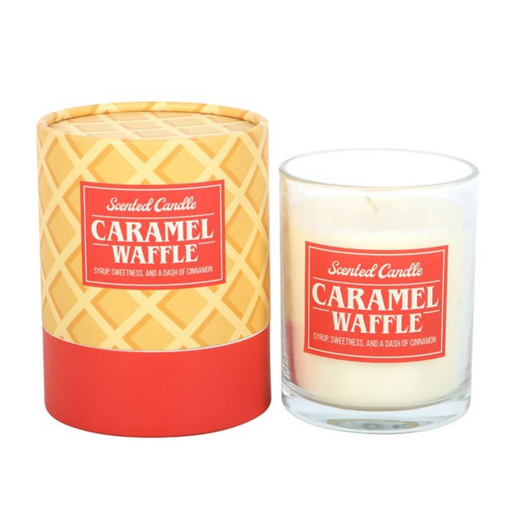 Caramel Waffle Scented Candle Gift