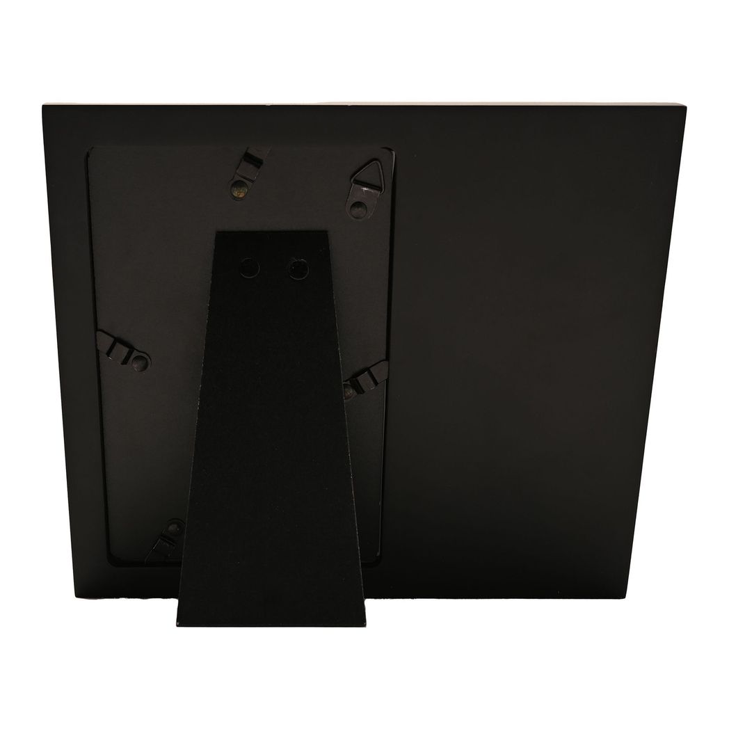 Moments Photo Frame Black with Silver Icon 4" x 6" - Graduation