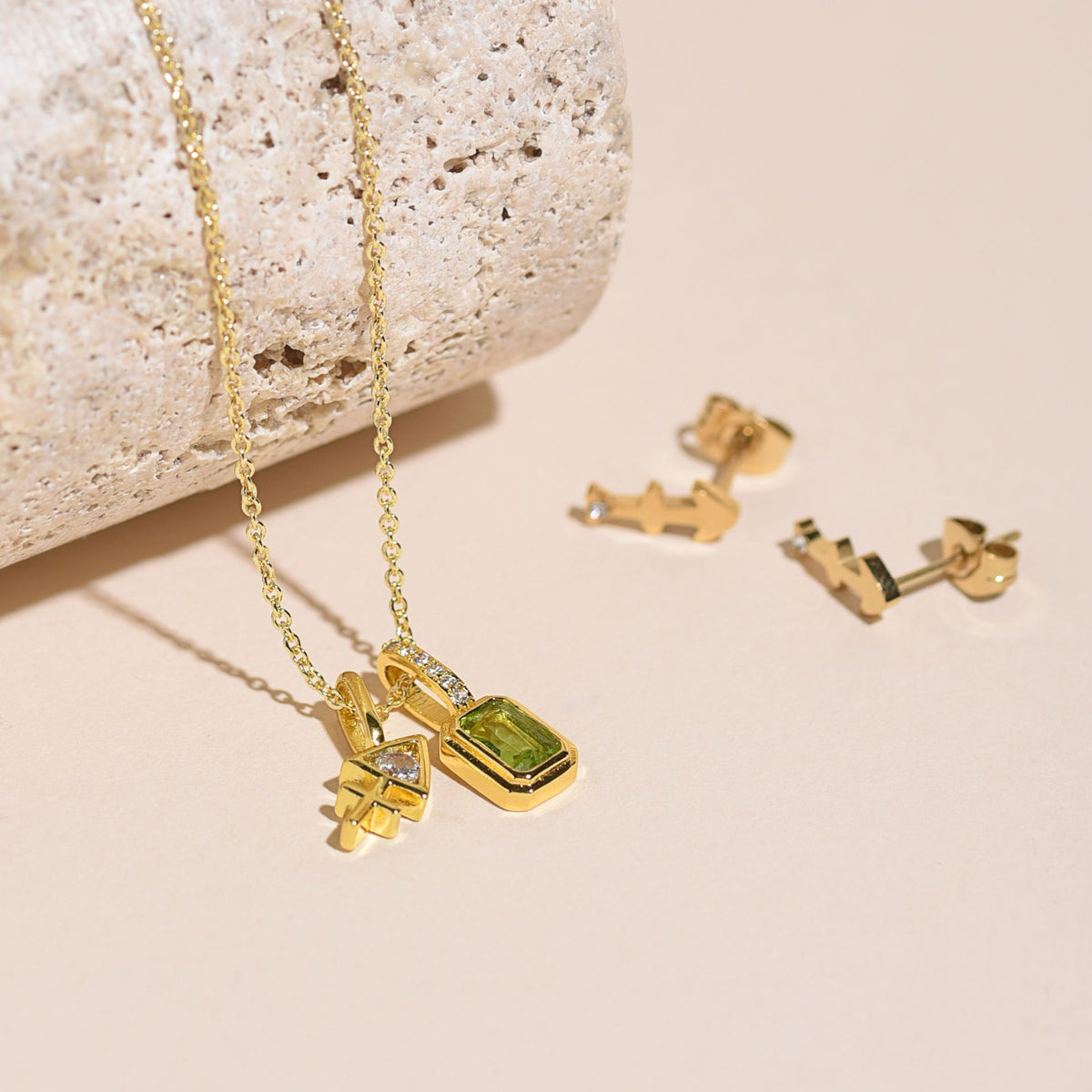 Serenity Zodiac 18k Gold Plated Necklace - Sagittarius