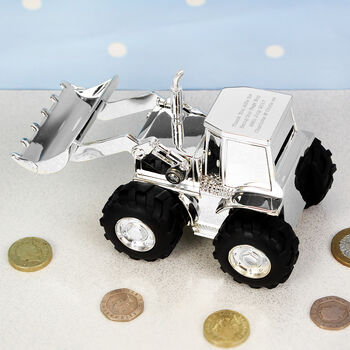 Christening Gifts For Boys Digger Truck Money Box