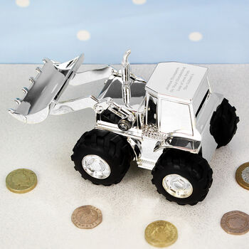 Christening Gifts For Boys Digger Truck Money Box