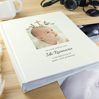 Christening Photo Album For Baby Personalised