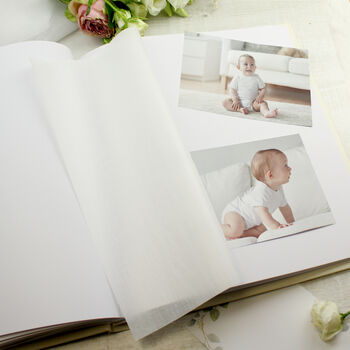 Christening Photo Album For Baby Personalised