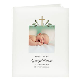 Christening Photo Album For Baby Personalised