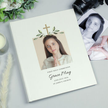 Christening Photo Album For Baby Personalised