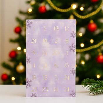 Christmas Advent Calendar 24 Days Gemstone Crystals
