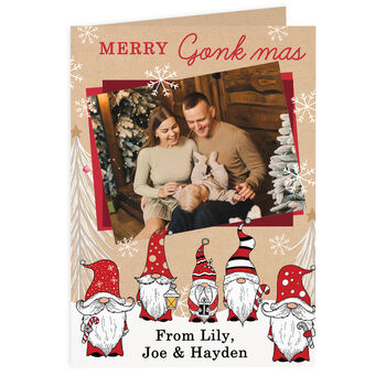 Christmas Cards Family Pack Of 10 Photo Personalised