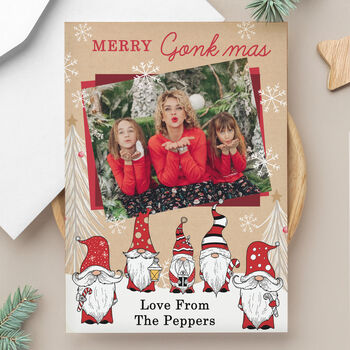 Christmas Cards Family Pack Of 10 Photo Personalised