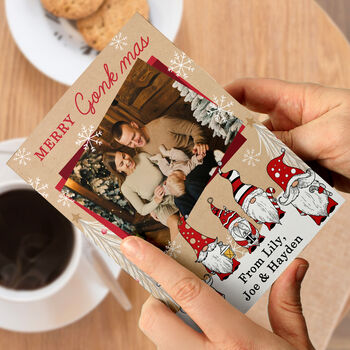 Christmas Cards Family Pack Of 10 Photo Personalised