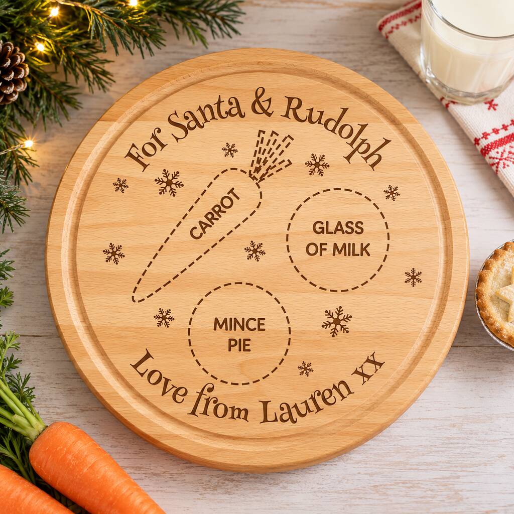Christmas Eve Treats Tray Gift For Children