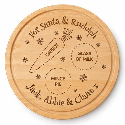 Christmas Eve Treats Tray Gift For Children