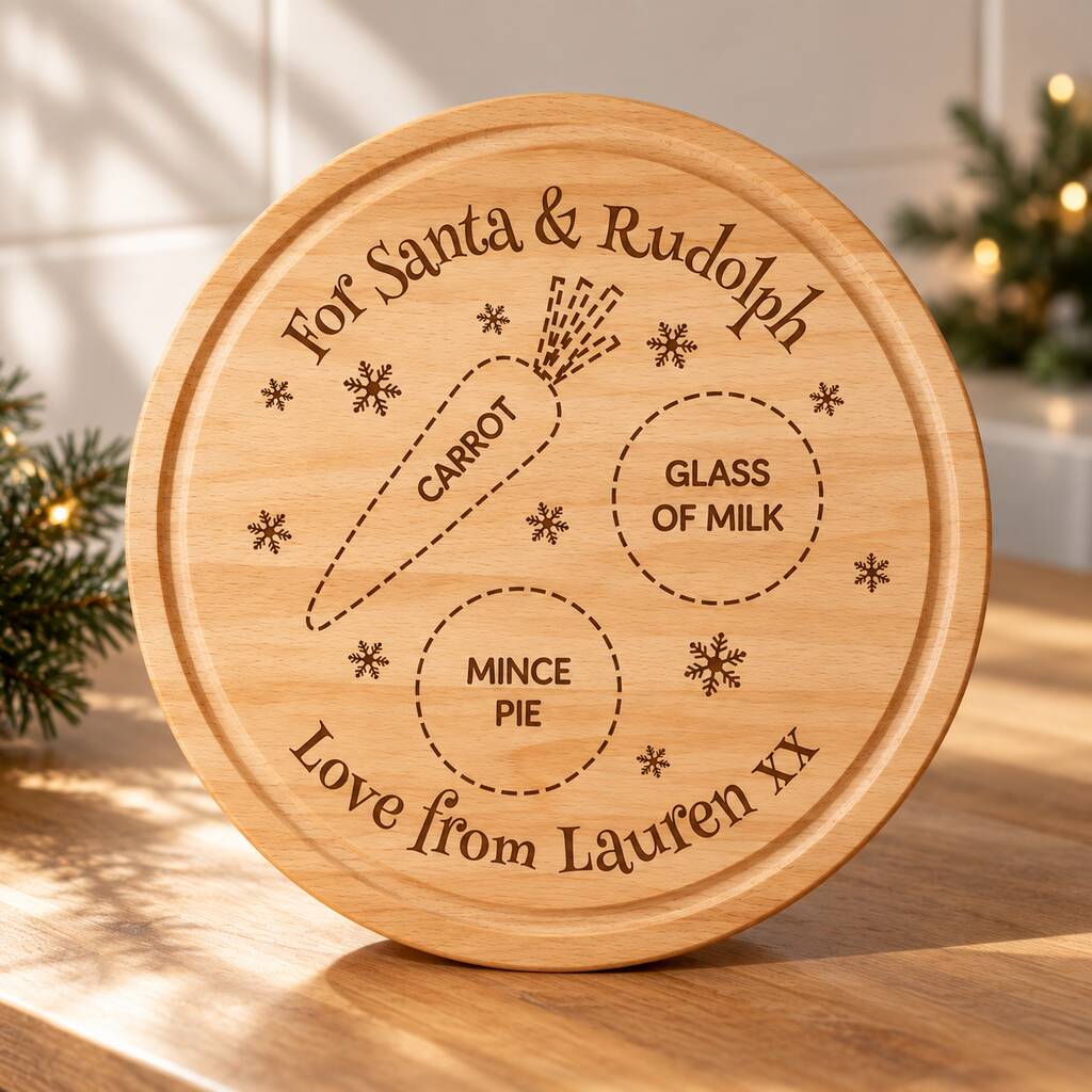 Christmas Eve Treats Tray Gift For Children
