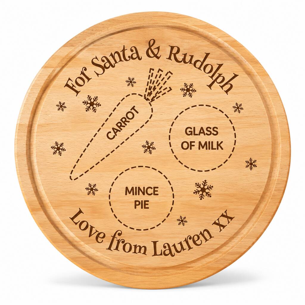 Christmas Eve Treats Tray Gift For Children