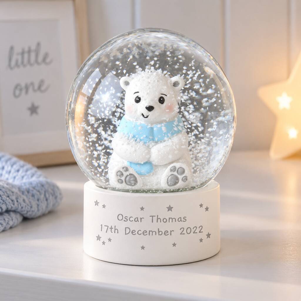 Christmas Gift For Children Snow Globe Polar Bear