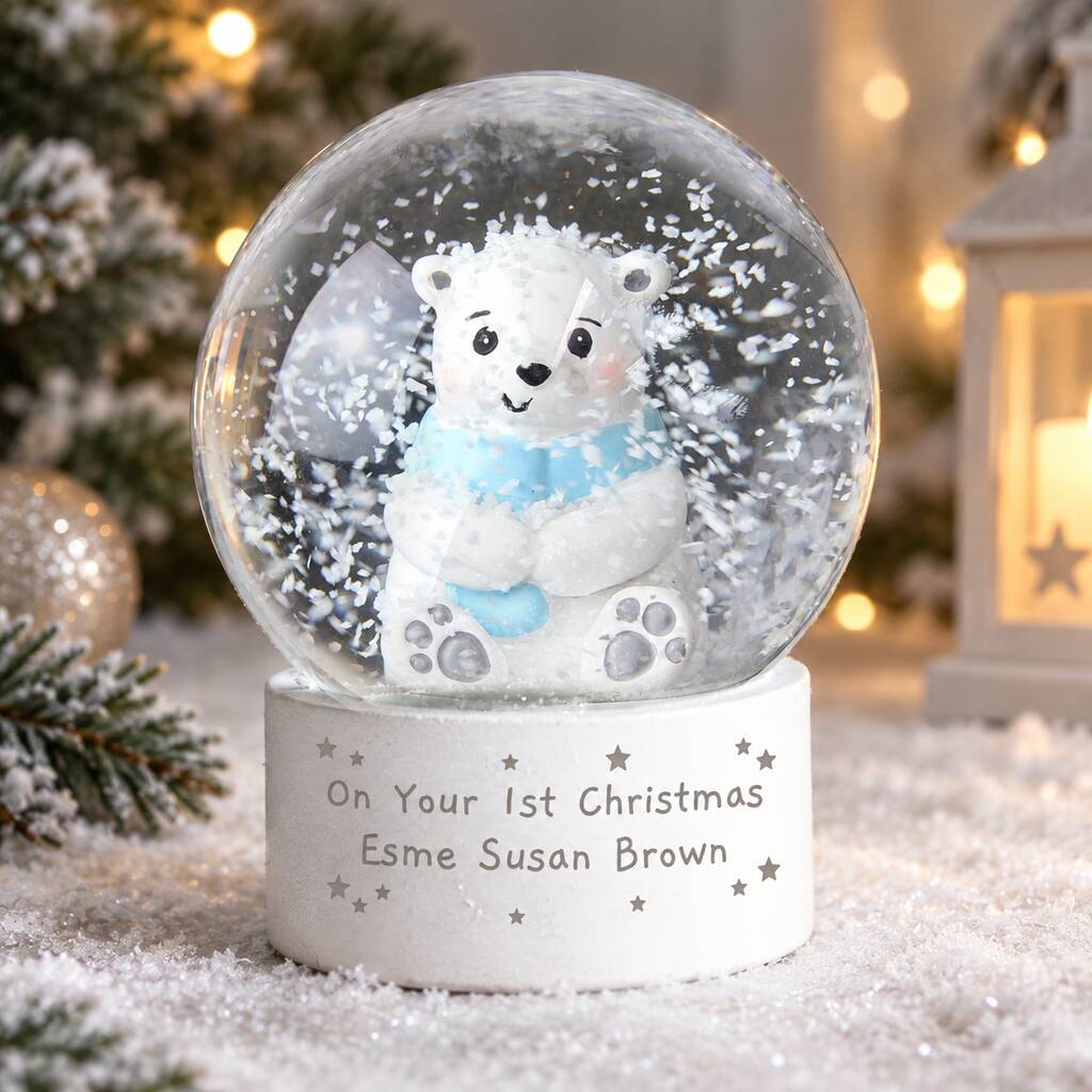 Christmas Gift For Children Snow Globe Polar Bear