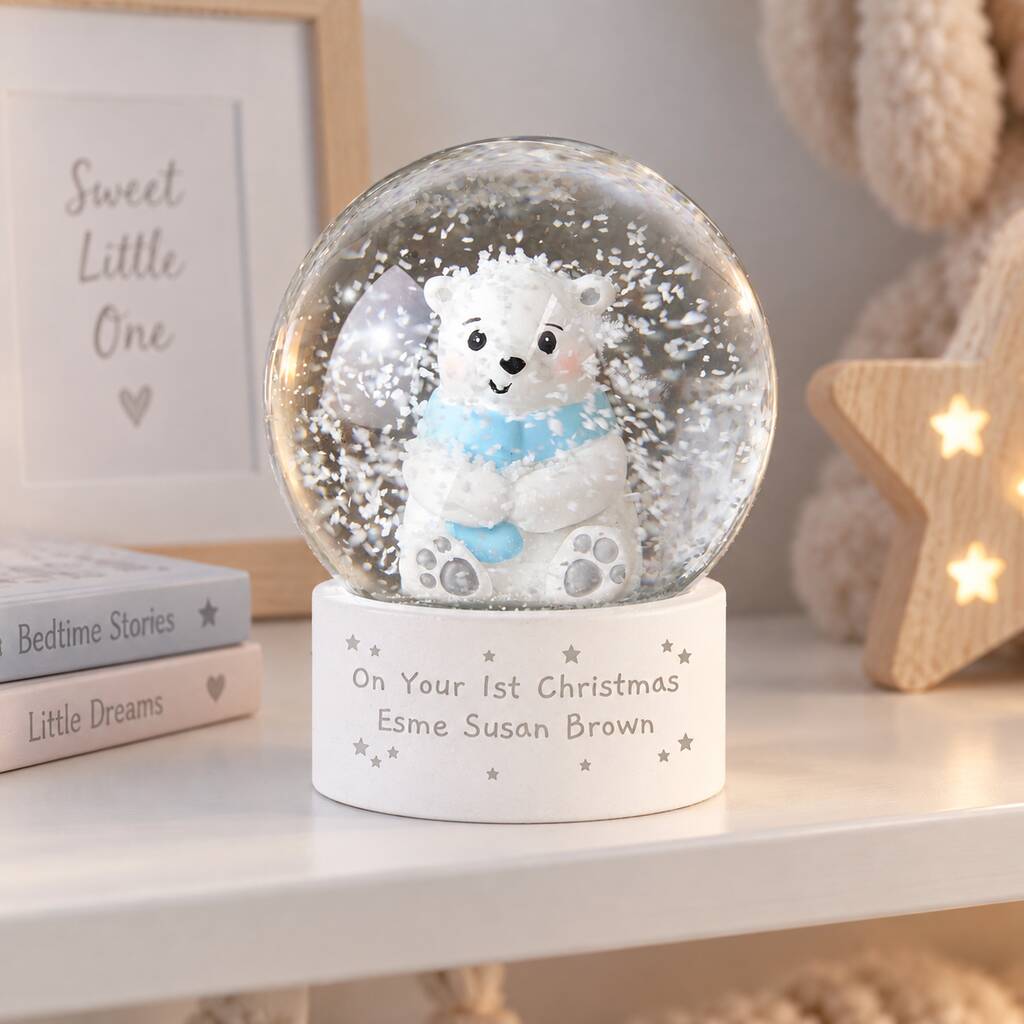 Christmas Gift For Children Snow Globe Polar Bear