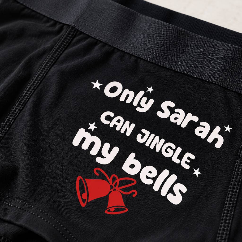 Christmas Gift For Him Personalised Funny Boxers