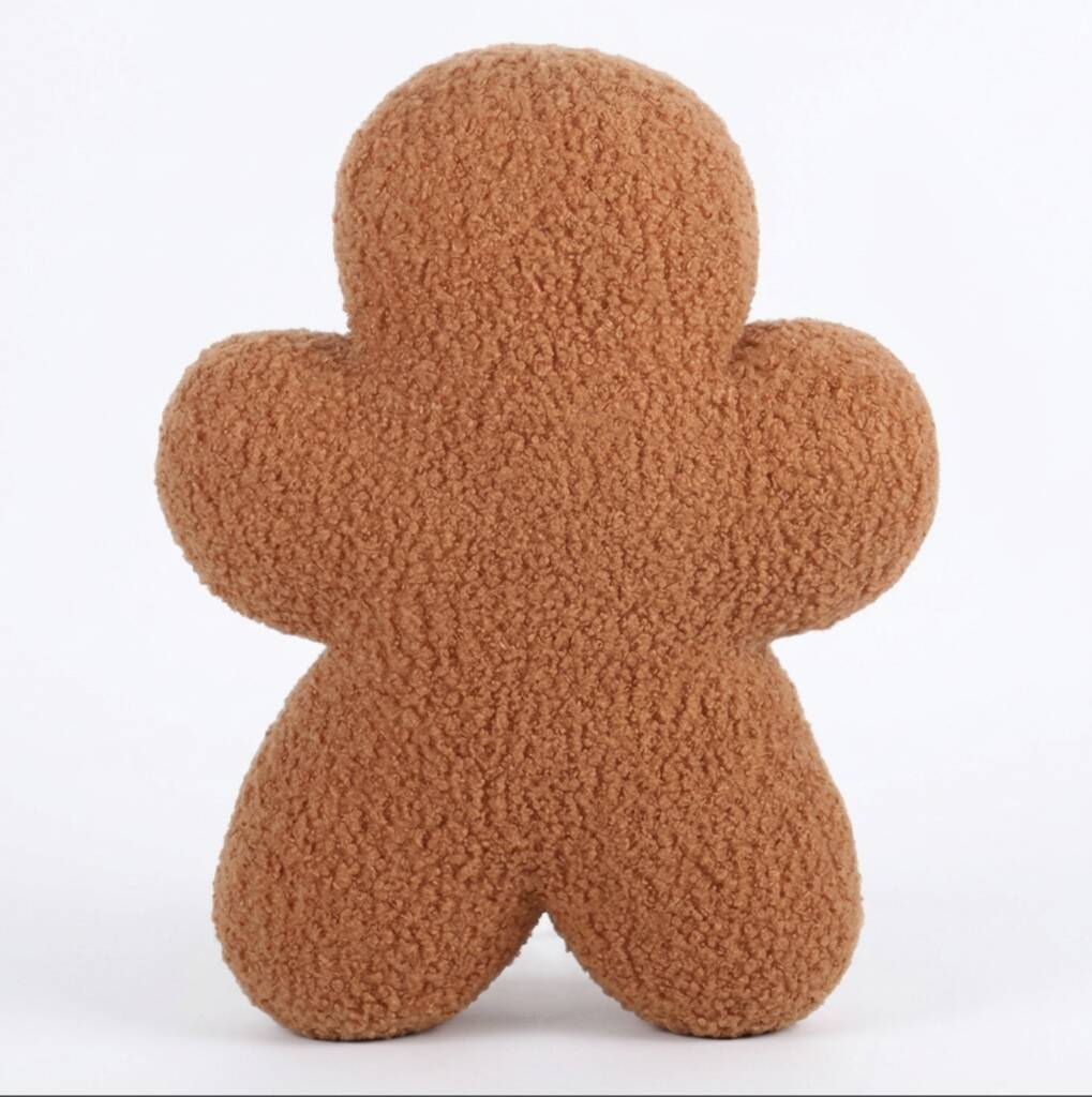 Christmas Gingerbread Man Sofa Cushion