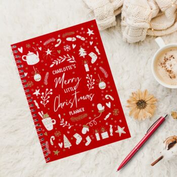 Christmas Planner A5 Personalised Christmas Organiser