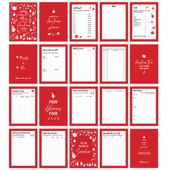 Christmas Planner A5 Personalised Christmas Organiser