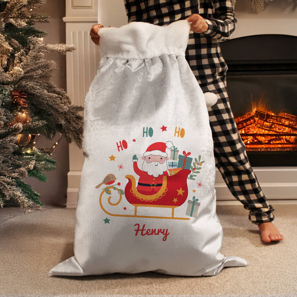 Christmas Sack For Children Baby's First Christmas Gift
