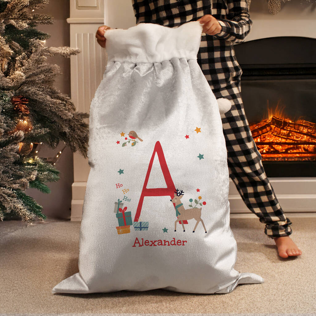 Christmas Sack For Children Baby's First Xmas Gift