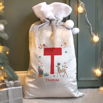 Christmas Sack For Children Baby's First Xmas Gift