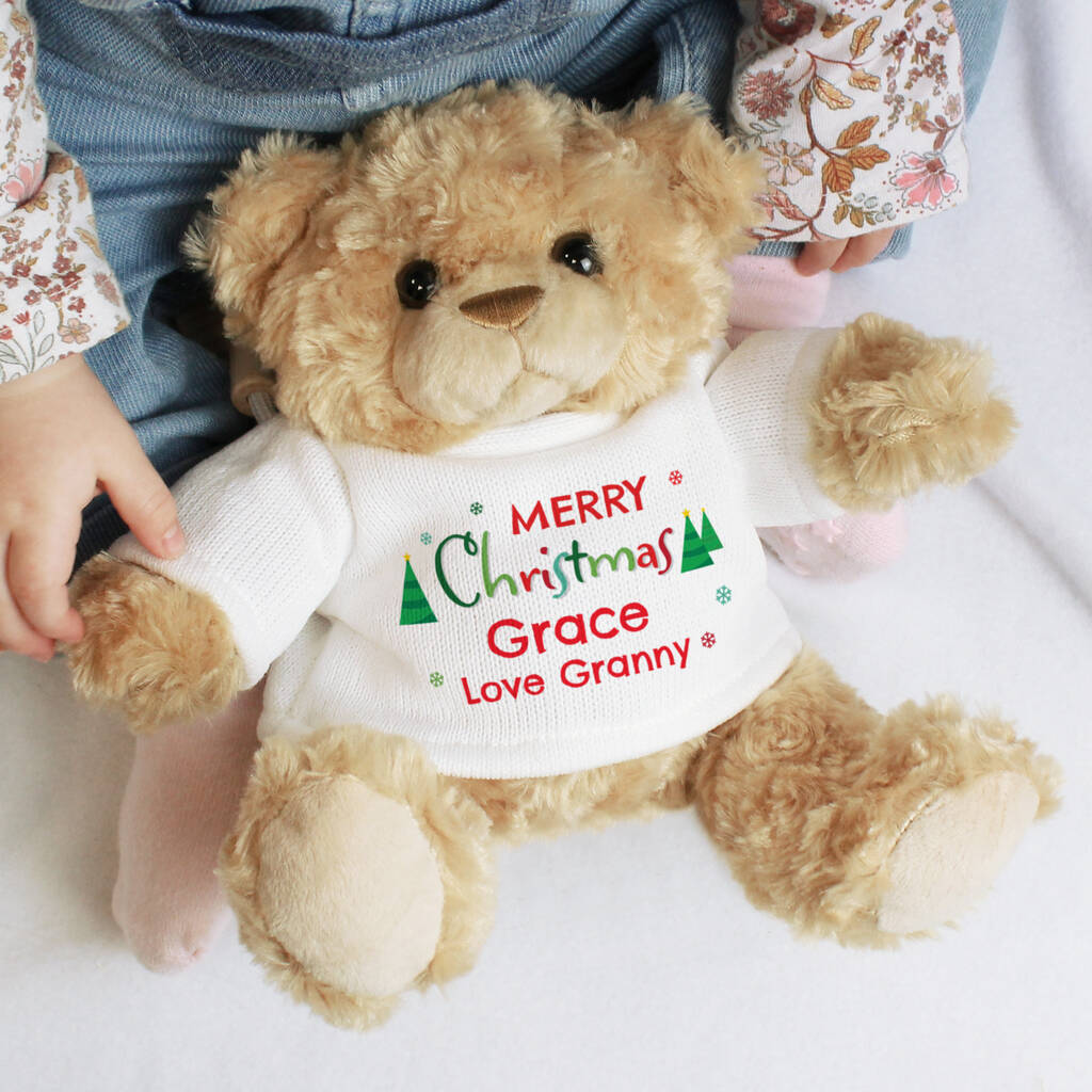 Christmas Teddy Bear For Children Baby Xmas Gifts