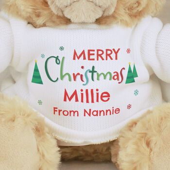 Christmas Teddy Bear For Children Baby Xmas Gifts