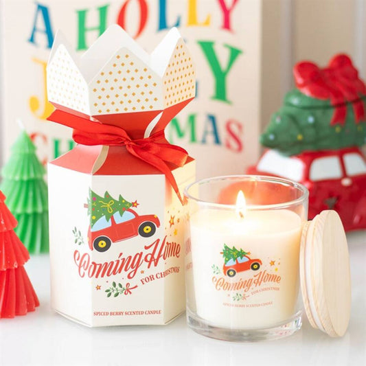 Coming Home For Christmas Scented Candle Gift
