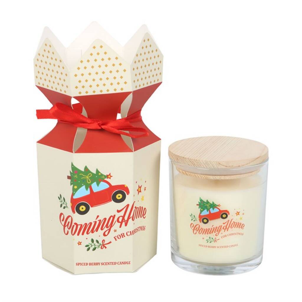 Coming Home For Christmas Scented Candle Gift