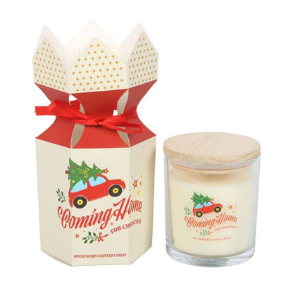 Coming Home For Christmas Scented Candle Gift
