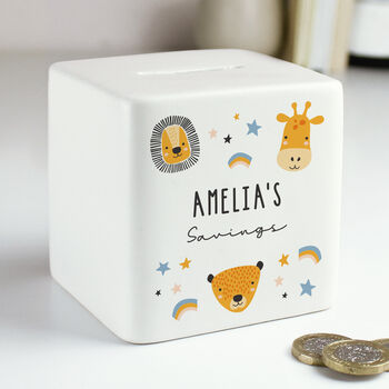 Cute Animals Money Box Gift For Boys And Girls