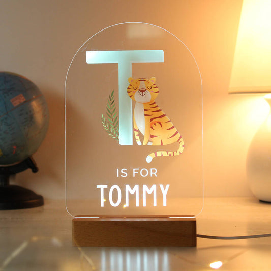 Cute Animals Night Light Baby Gifts Personalised