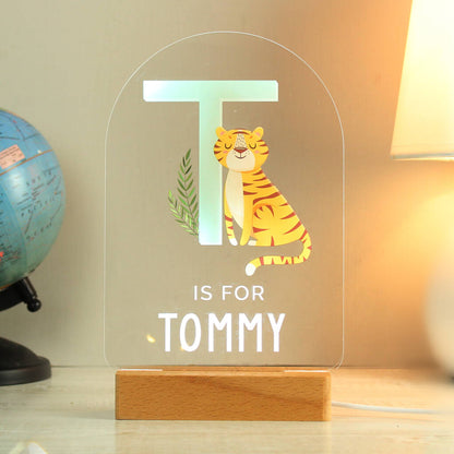 Cute Animals Night Light Baby Gifts Personalised