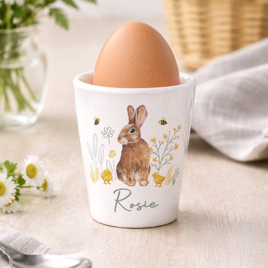 Easter Bunny Egg Cup For Children