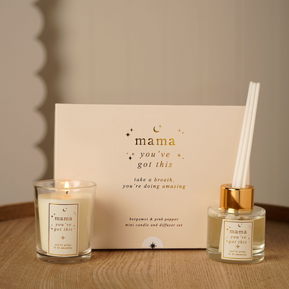 Bambino Diffuser & Candle Set - Mama You Got This