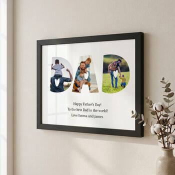 Dad Photo Collage Print Fathers Day Gifts